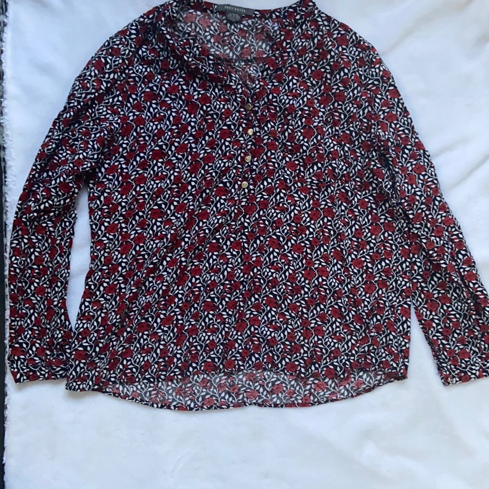Suzy shier floral blouse large